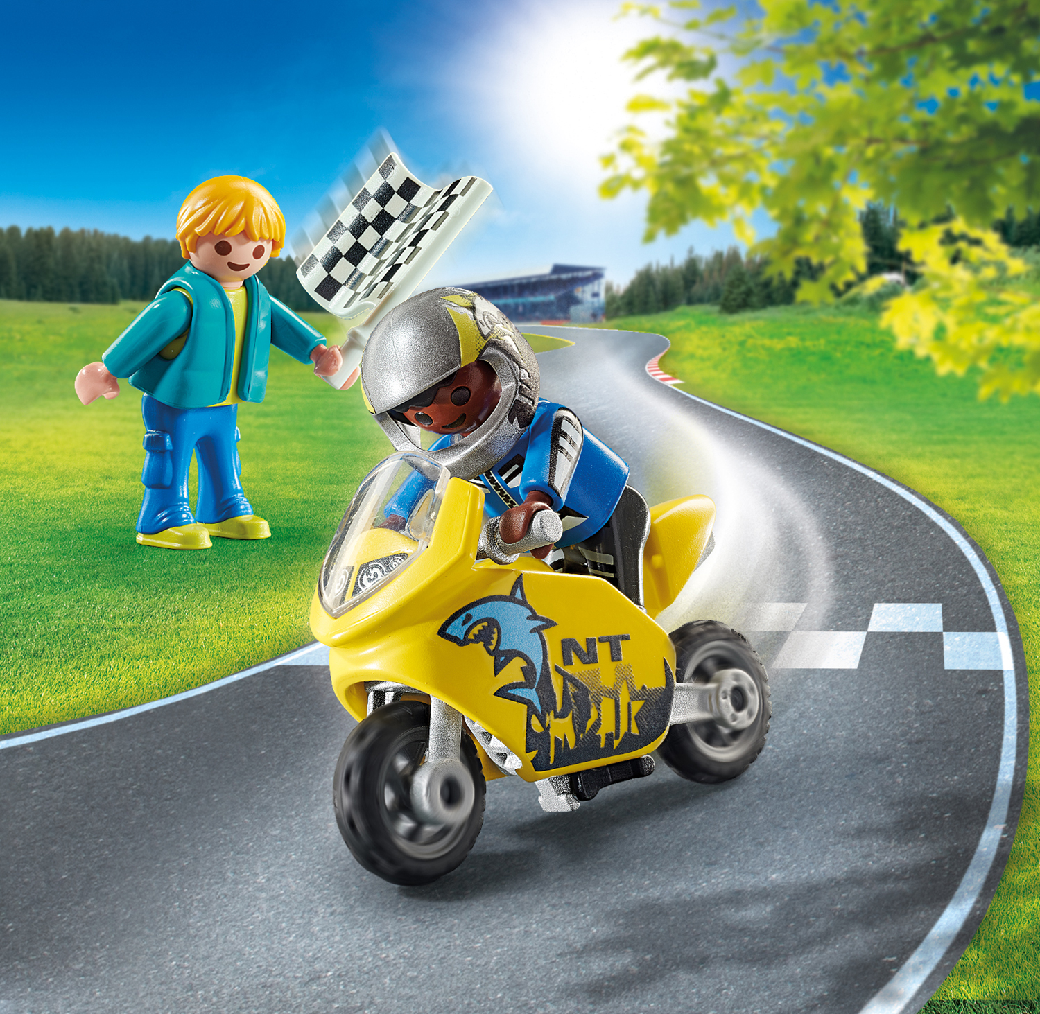 Playmobil: Special Plus - Jungs mit Racingbike
