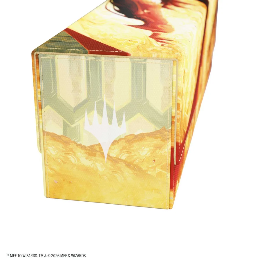 Gamegenic: Magic The Hobbit Treasure Trove 550+ - The Treasure of Smaug Magic: The Gathering, Kartenbox, Gold, Orange, Mythikrarität