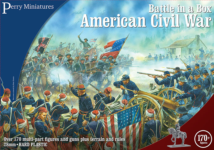Perry Miniatures: American Civil War Battle Set Perry Miniatures: American Civil War Battle Set