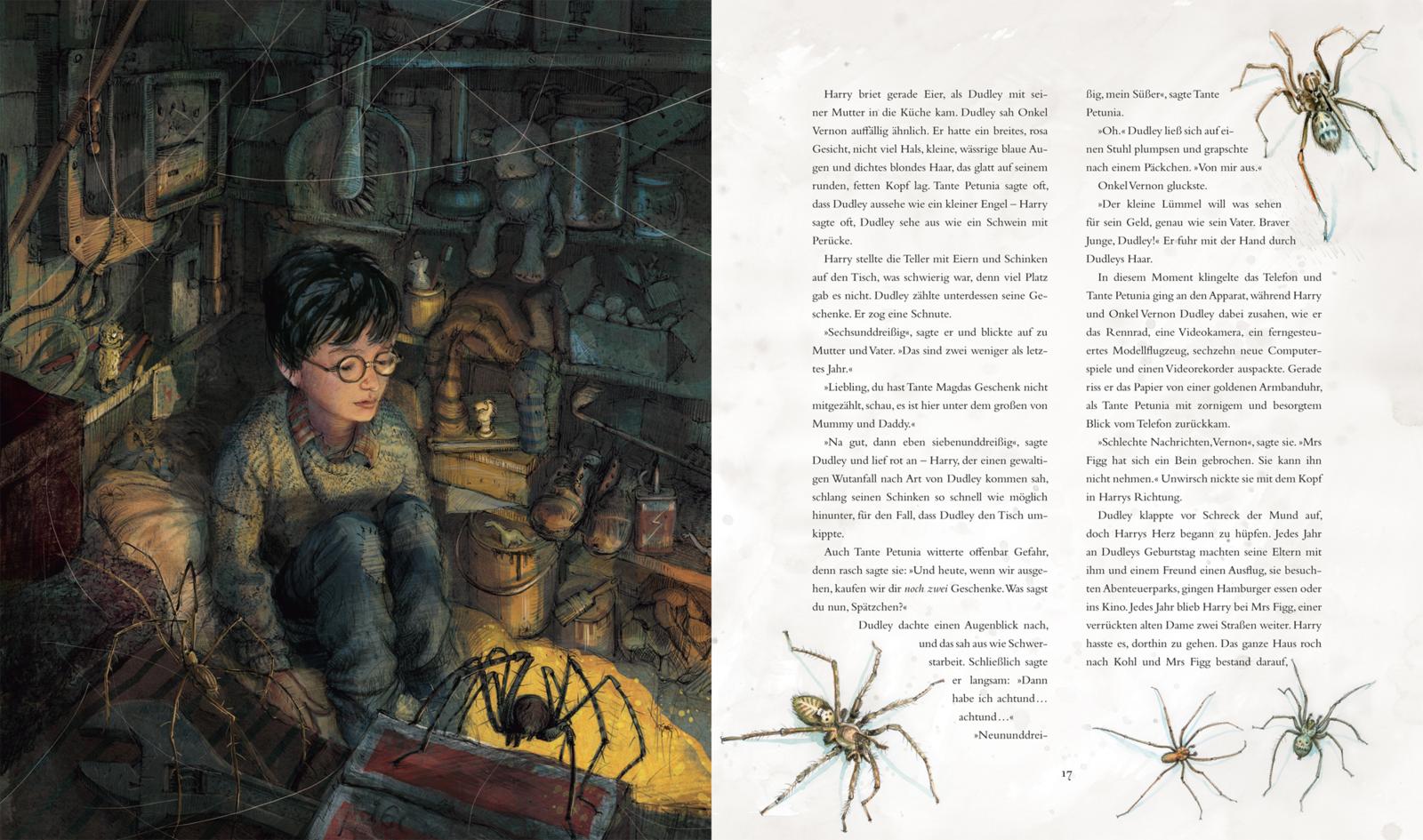 Harry Potter Bd.1: ...und der Stein der Weisen (illustr.)