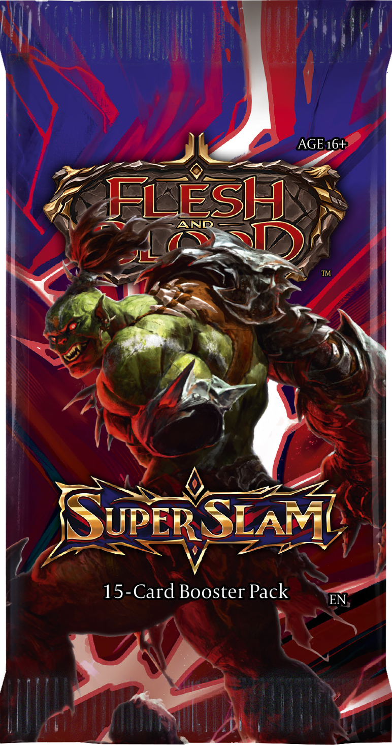 Flesh & Blood TCG: Super Slam Boosterpack Flesh & Blood TCG: Super Slam Boosterpack