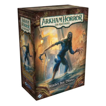 Arkham Horror LCG dt.: Kinder des Blutes adult board game, box art, Zombie, undead, dunkle Fantasy