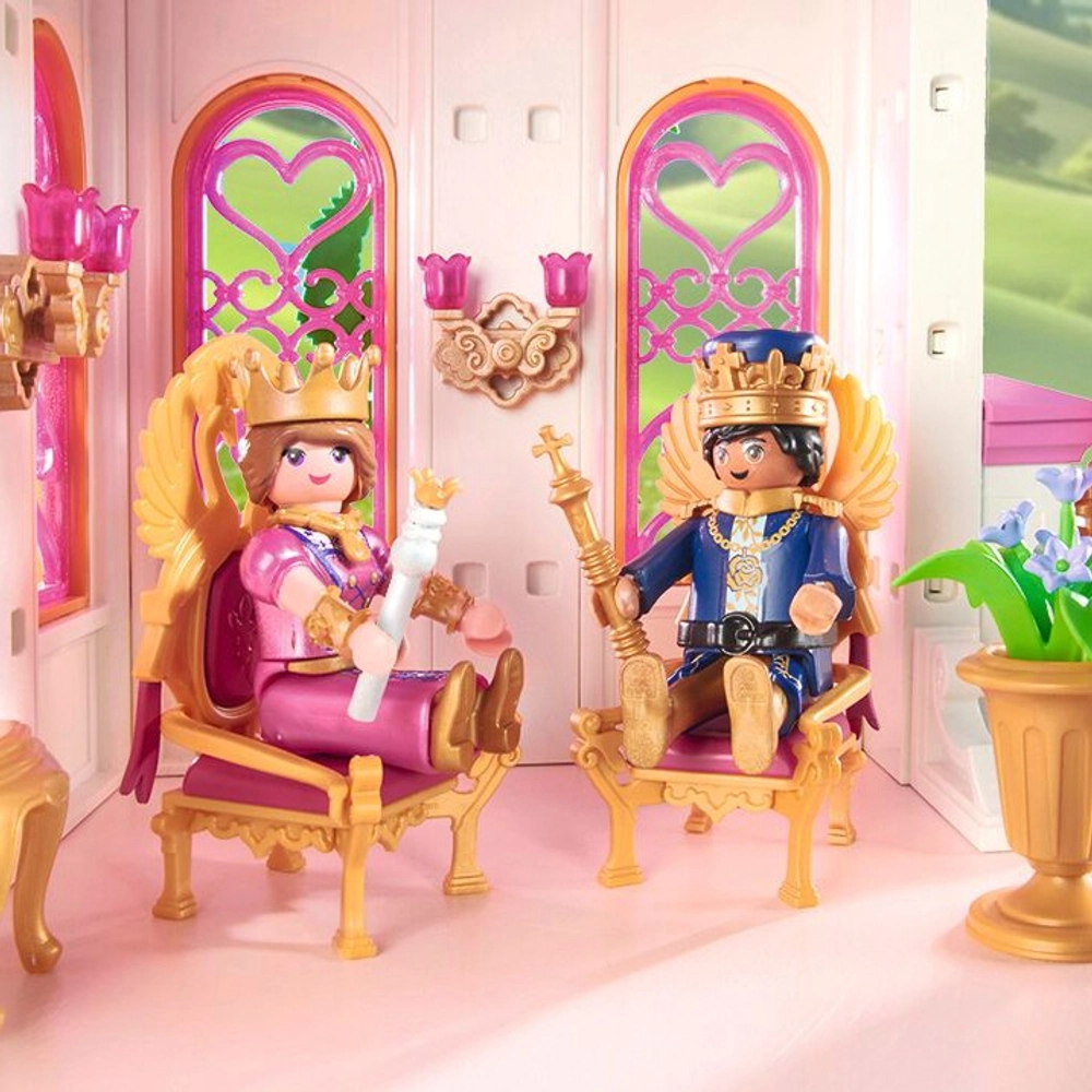 Playmobil: Princess Magic - Prinzessinnenschloss mit Königspaar Playmobil: Princess Magic - Prinzessinnenschloss mit Königspaar