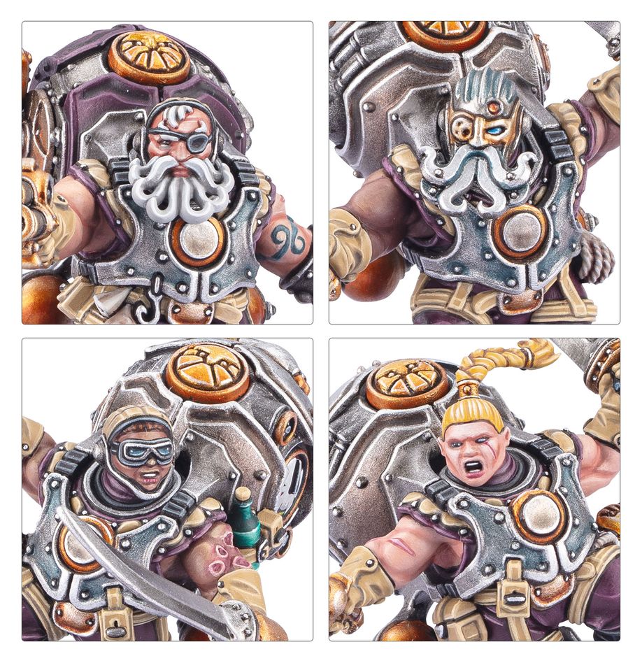 Age of Sigmar: Kharadron Overlords - Vongrim Harpoon Crew Age of Sigmar: Kharadron Overlords - Vongrim Harpoon Crew