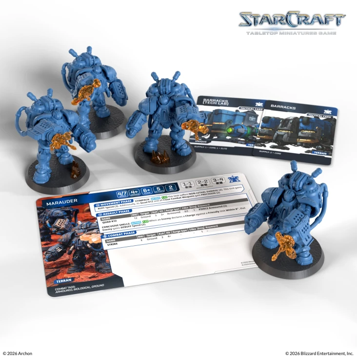 Starcraft TMG: Terran - Marauder Starcraft TMG: Terran - Marauder