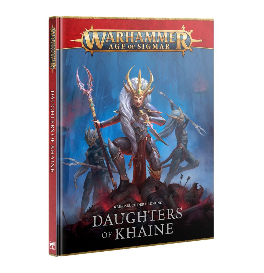 Age of Sigmar: Battletome - Daughters of Khaine dt. Dungeons & Dragons, Wargame, Figur, Schwert, Dämonen