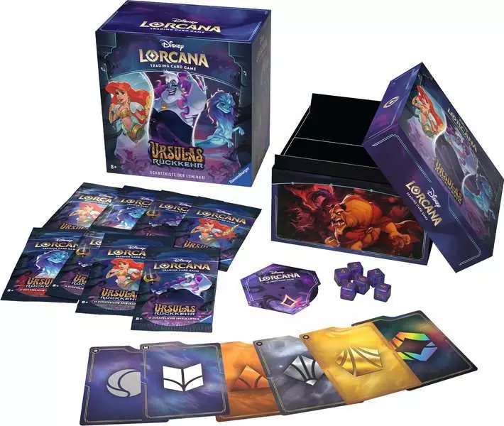 Lorcana TCG: Ursulas Rückkehr - Schatzkiste der Luminari (Set 4) Lorcana TCG: Ursulas Rückkehr - Schatzkiste der Luminari (Set 4)
